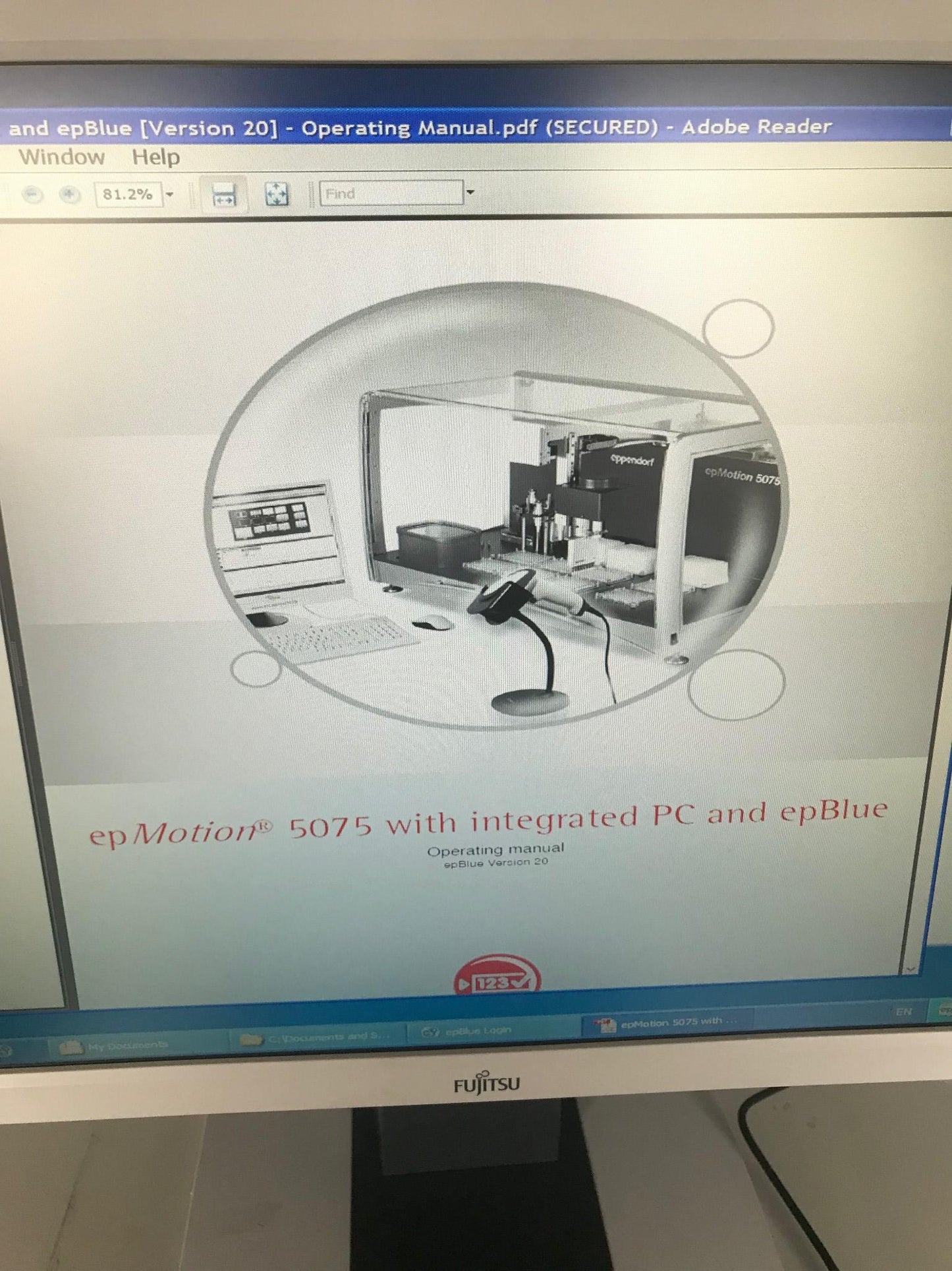 EPPENDORF epMOTION EM5070 SISMATIC IPC627C Liquid Handler w SOFTWARE WATCH VIDEO