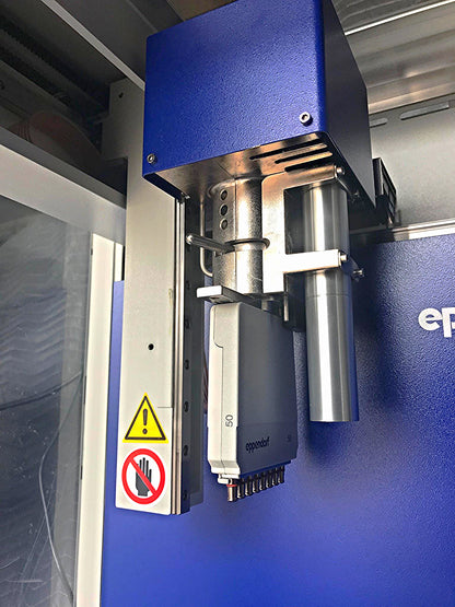 EPPENDORF epMOTION EM5070 SISMATIC IPC627C Liquid Handler w SOFTWARE WATCH VIDEO