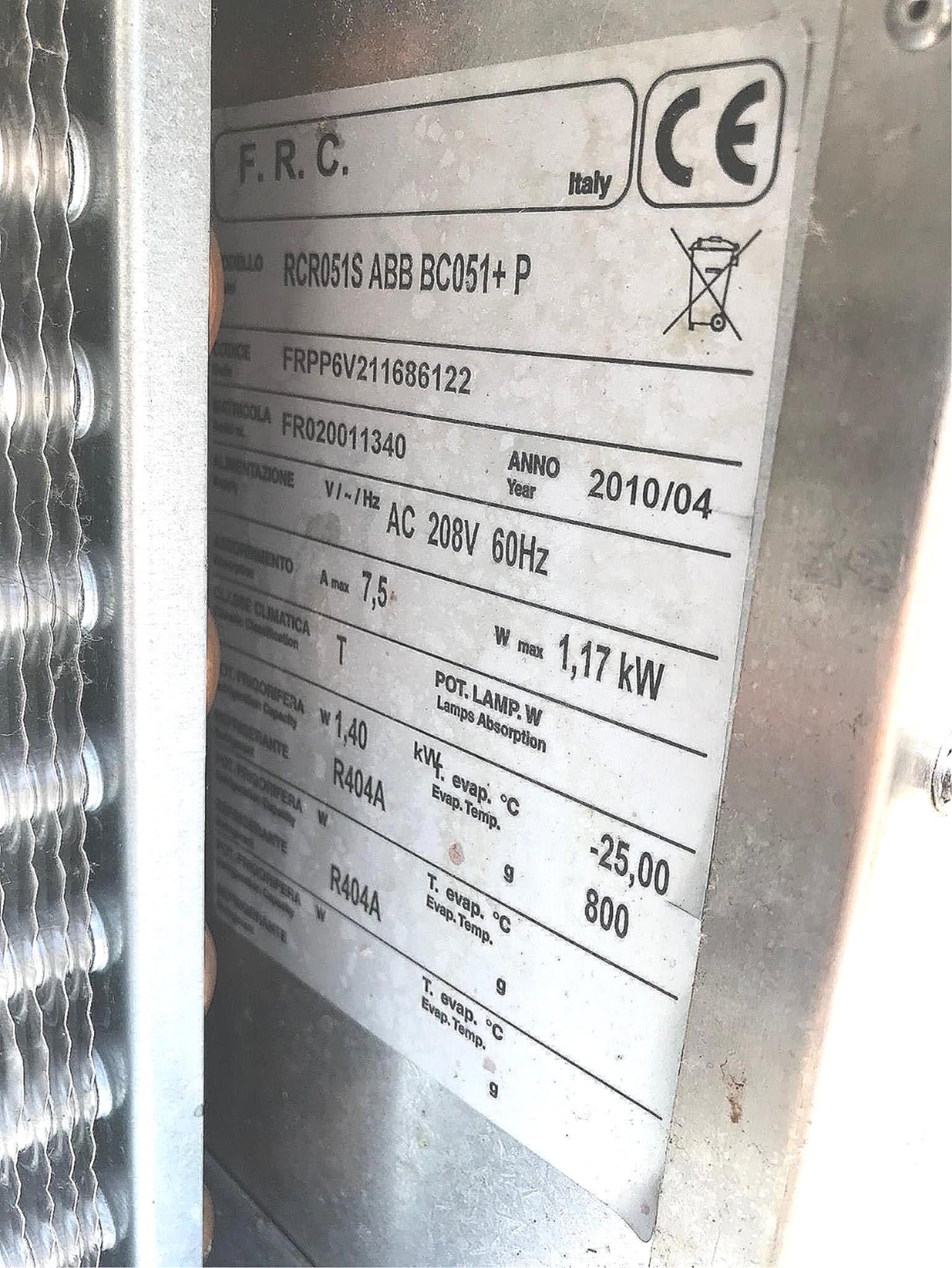 PIPER RCR051S UNDERCOUNTER or BENCHTOP BLAST FREEZER 90DAY WARRANTY FREESHIPPING