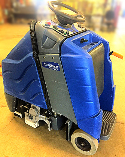 CHARIOT iEXTRACT WALK BEHIND CARPET SCRUBBER with CHARGER WATCH VIDEO FREE SHIP
