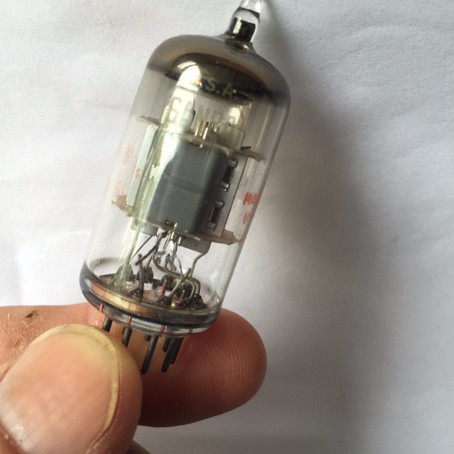 5 VACUUM TUBE TUBES RCA 6AN8A INSIDE ORIGINAL BOXES BOX NEW OLD STOCK BOXSET