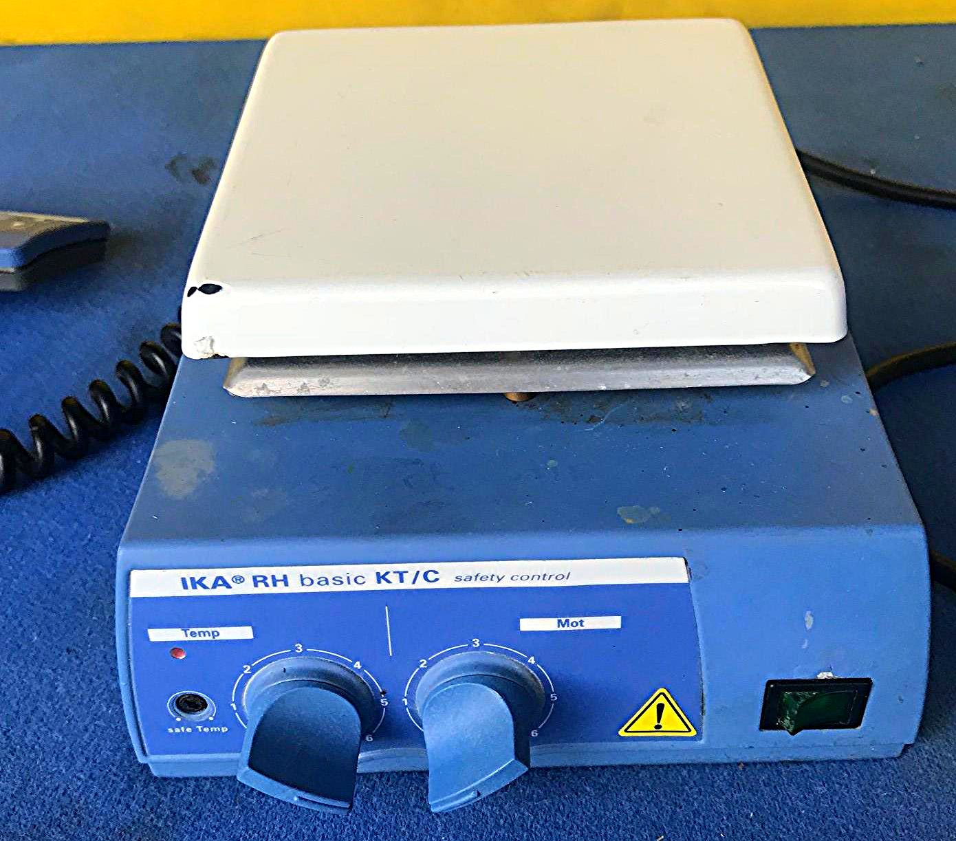 IKA ETS-D5 & RH BASIC KT / C HOT PLATE MAGNETIC STIRRER WATCH VIDEO FREE SHIP