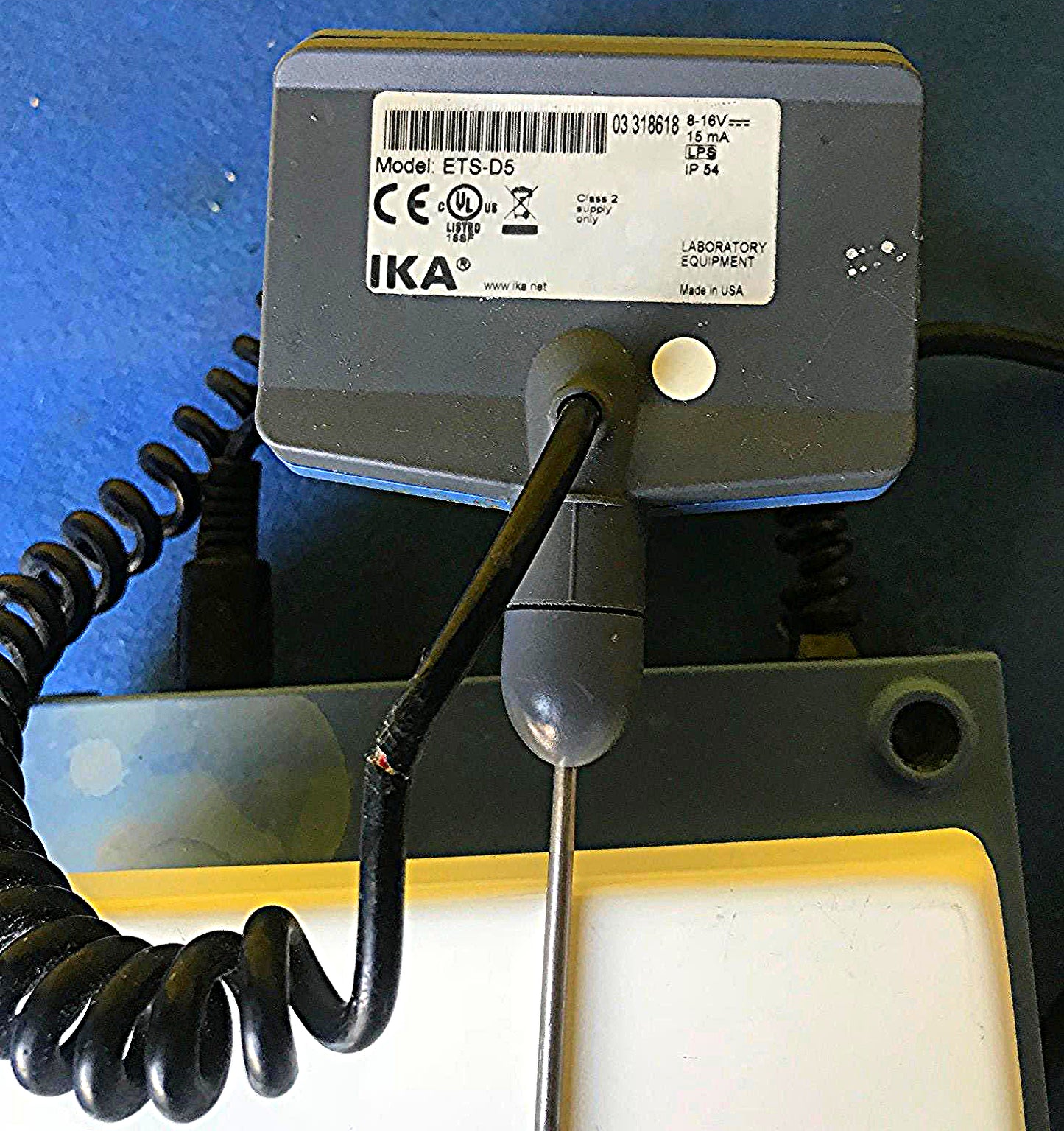 IKA ETS-D5 & RH BASIC KT / C HOT PLATE MAGNETIC STIRRER WATCH VIDEO FREE SHIP