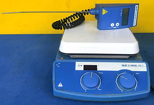 IKA ETS-D4 C-MAG HS7 HOT PLATE MAGNETIC STIRRER FREE SHIP