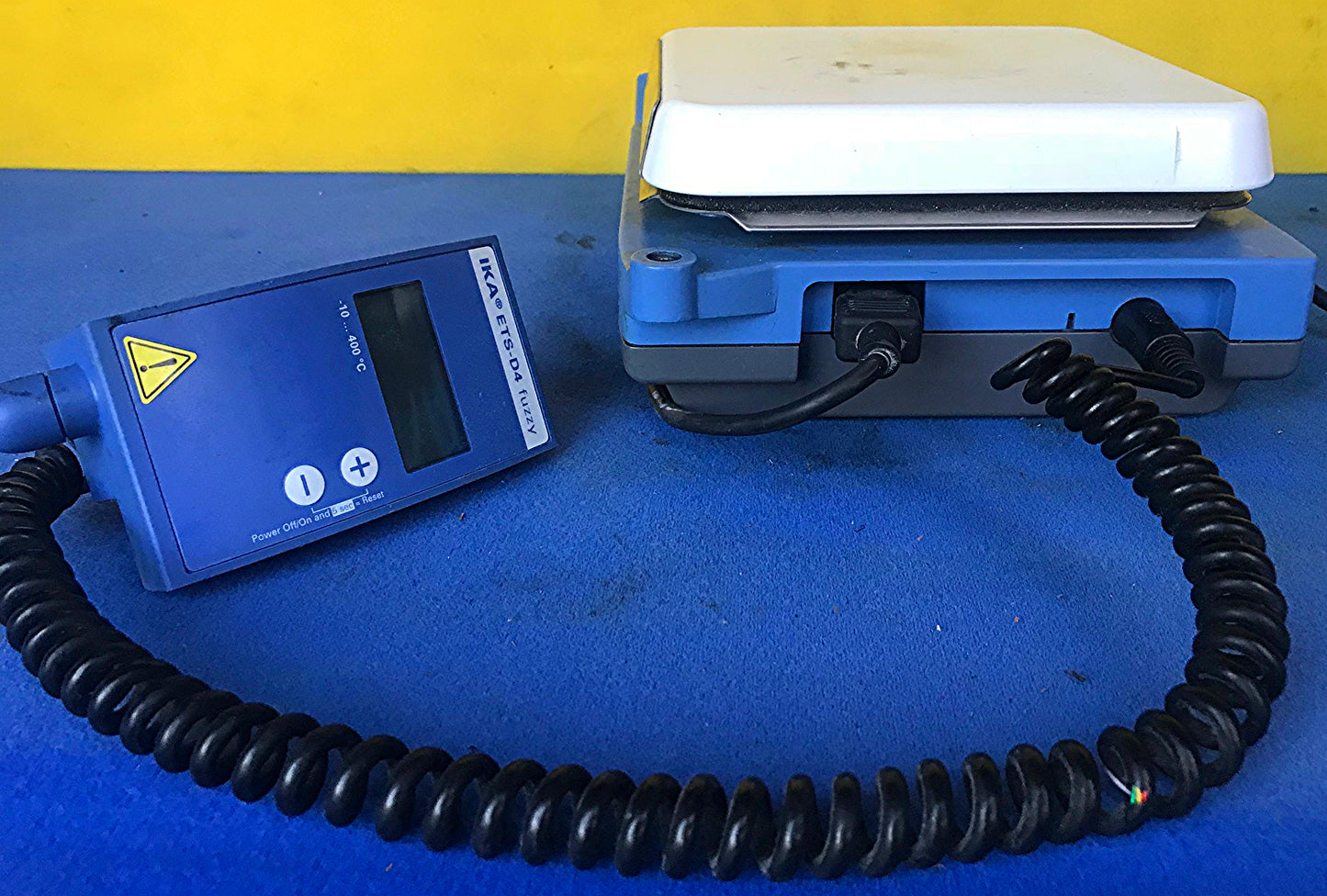 IKA ETS-D4 C-MAG HS7 HOT PLATE MAGNETIC STIRRER FREE SHIP