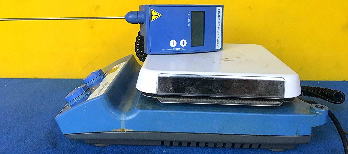 IKA ETS-D4 C-MAG HS7 HOT PLATE MAGNETIC STIRRER FREE SHIP
