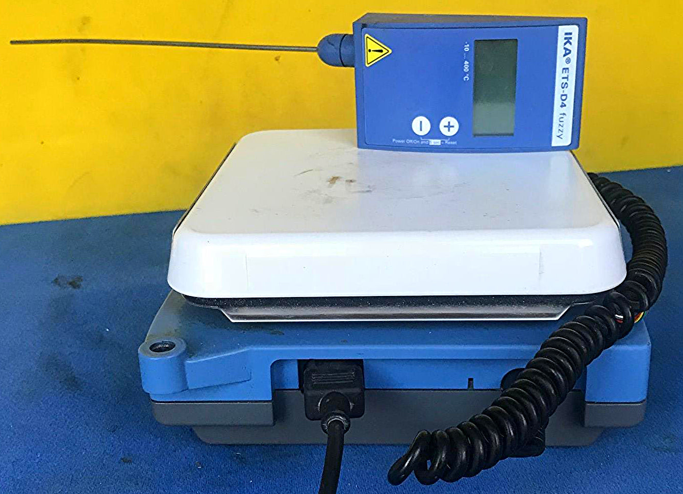 IKA ETS-D4 C-MAG HS7 HOT PLATE MAGNETIC STIRRER FREE SHIP