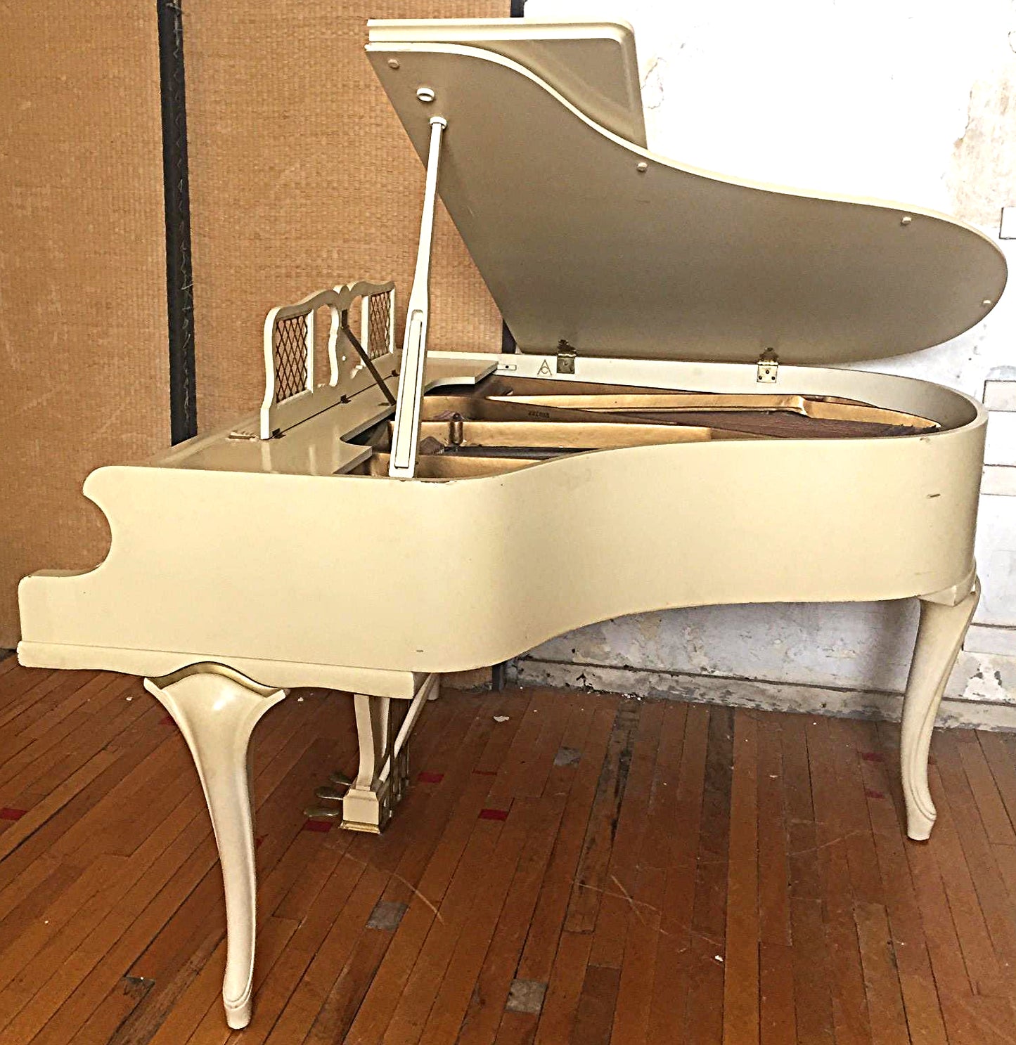 CHICKERING BABY GRAND PIANO & STOOL 56"wide x 65"deep PerfectCondition FREESHIP
