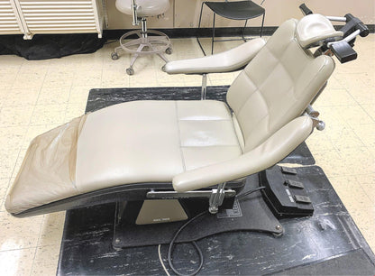 DEXTA MK25 SURGICAL DENTAL POWER EXAM CHAIR & FOOT REMOTE WATCH VIDEO FREE SHIP