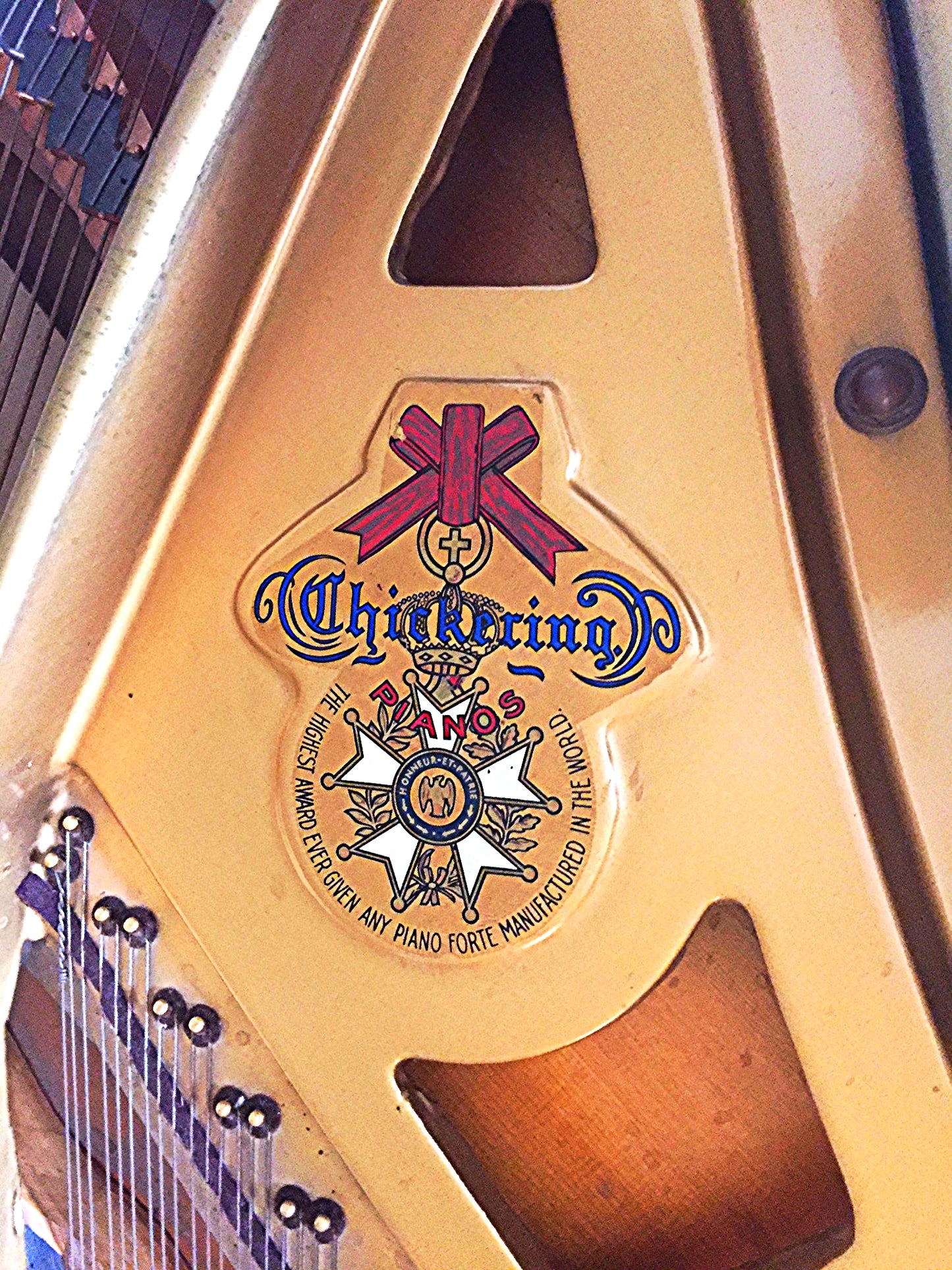 CHICKERING BABY GRAND PIANO & STOOL 56"wide x 65"deep PerfectCondition FREESHIP