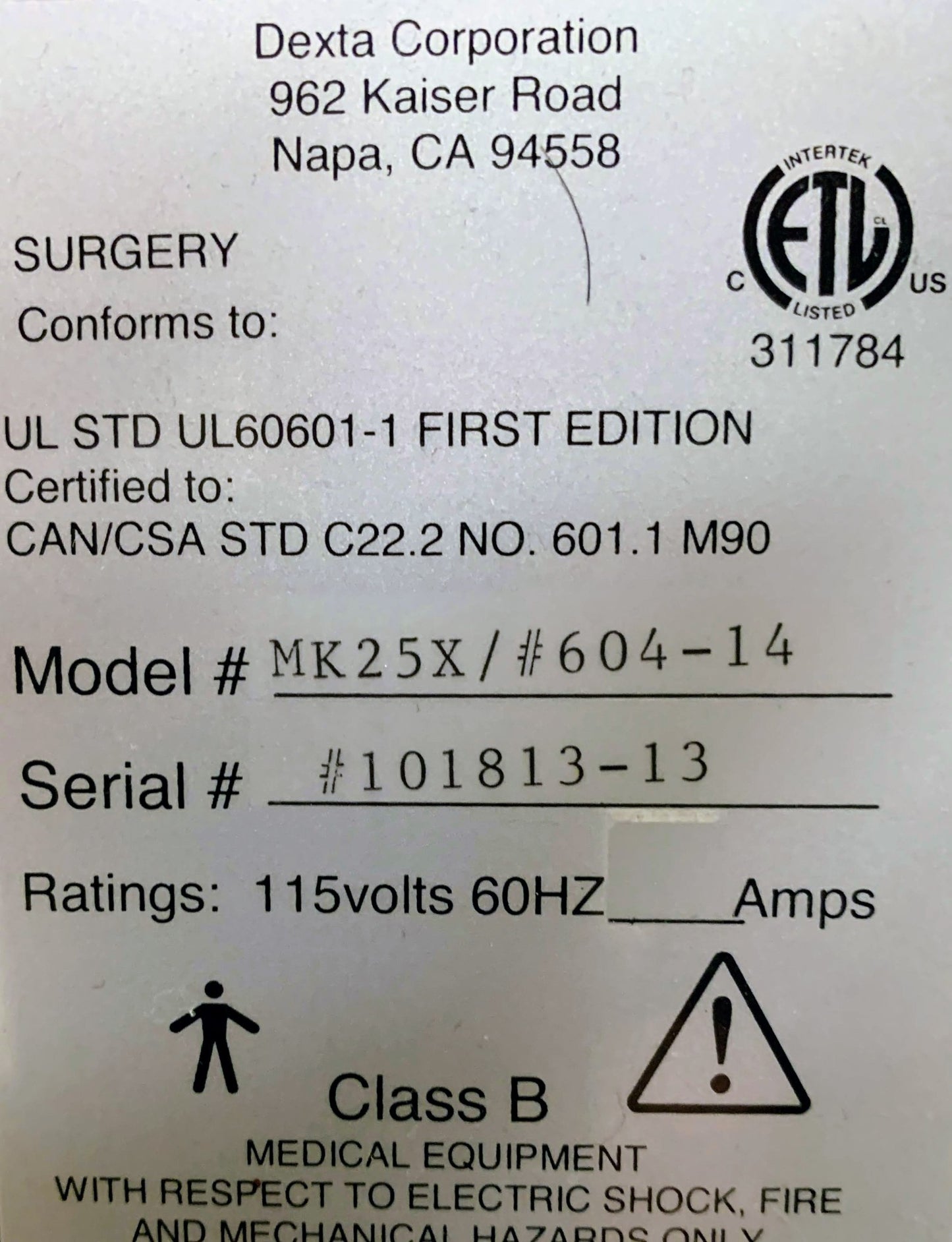 DEXTA MK25 SURGICAL DENTAL POWER EXAM CHAIR & FOOT REMOTE WATCH VIDEO FREE SHIP
