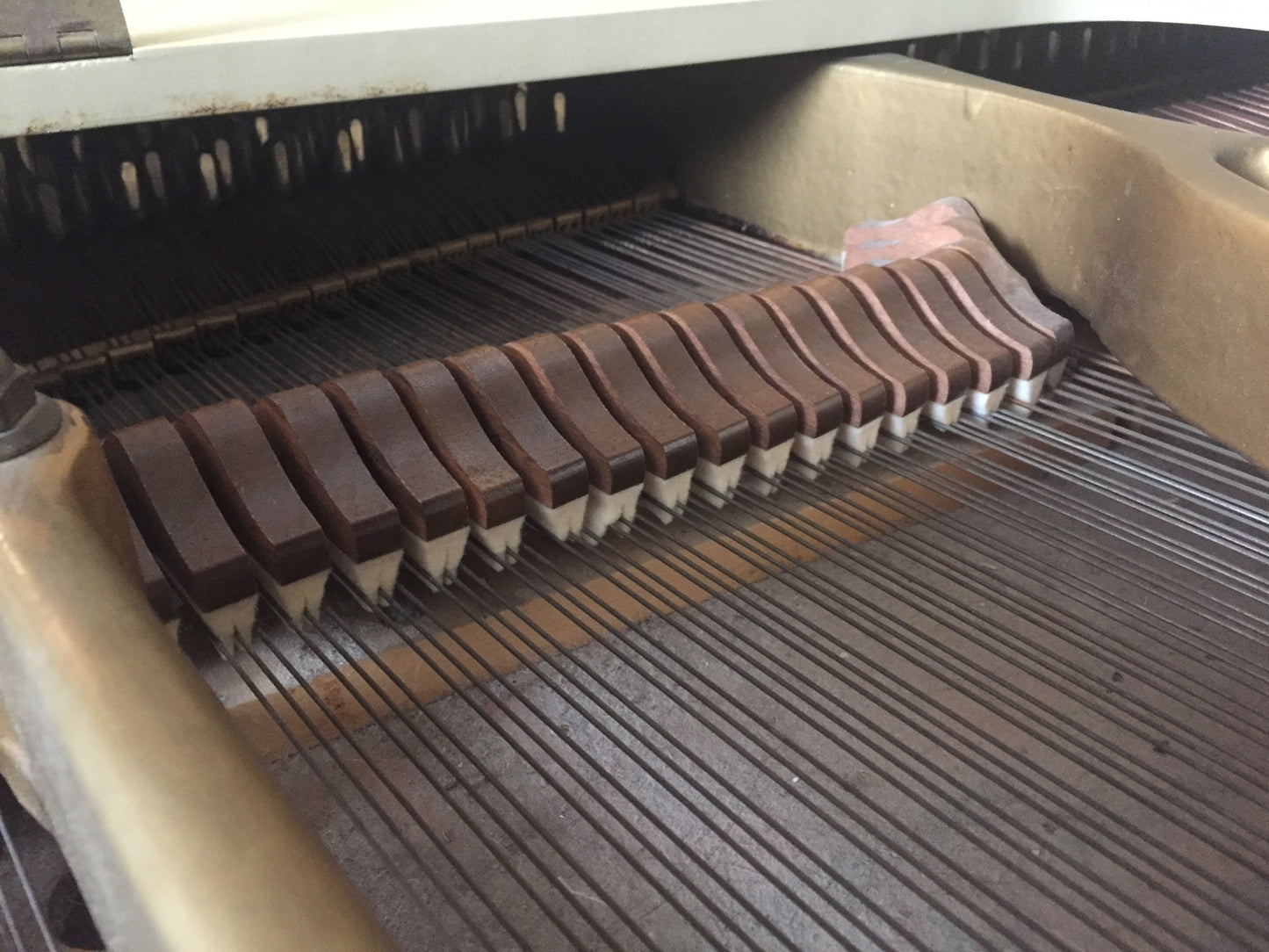 CHICKERING BABY GRAND PIANO & STOOL 56"wide x 65"deep PerfectCondition FREESHIP