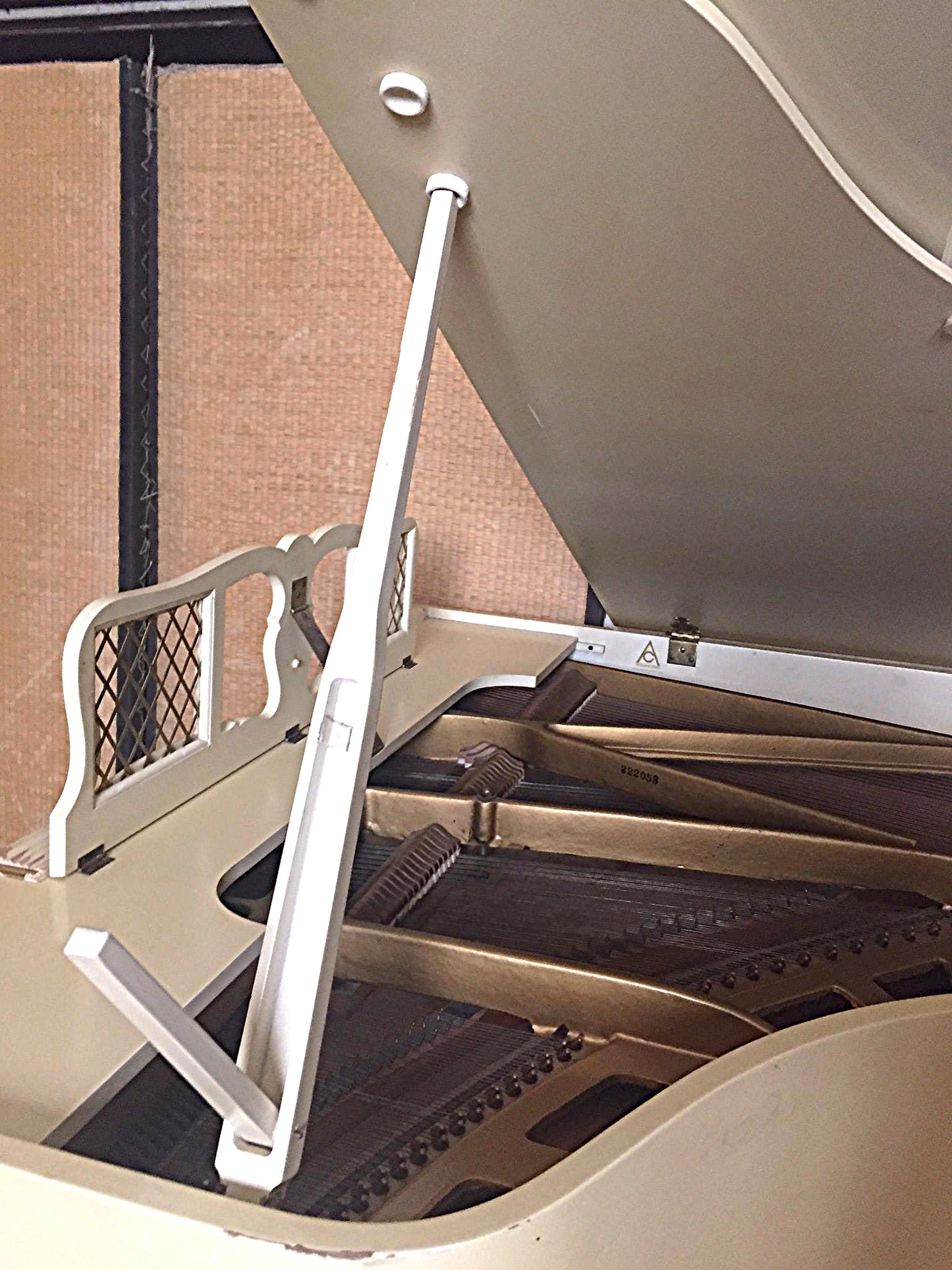 CHICKERING BABY GRAND PIANO & STOOL 56"wide x 65"deep PerfectCondition FREESHIP