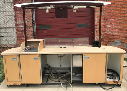 CORE CONCEPTS CORELINE COFFEE KIOSK MERCHANDISER 120/240 VOLT 70 AMP FREE SHIP