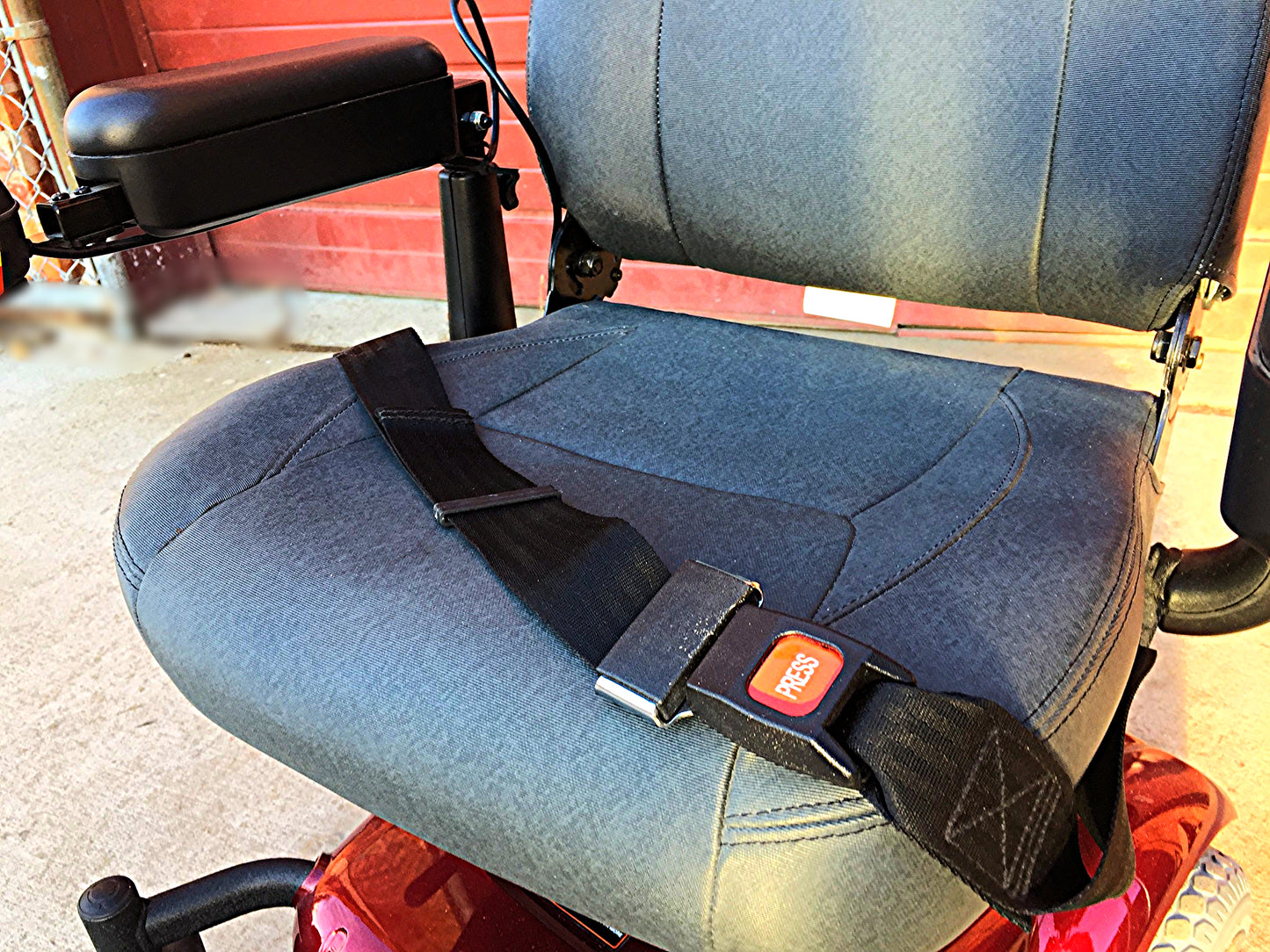 MERITS P320 RED LIGHT POWER WHEELCHAIR BRAND NEW BATTERIES WATCH VIDEO FREE SHIP