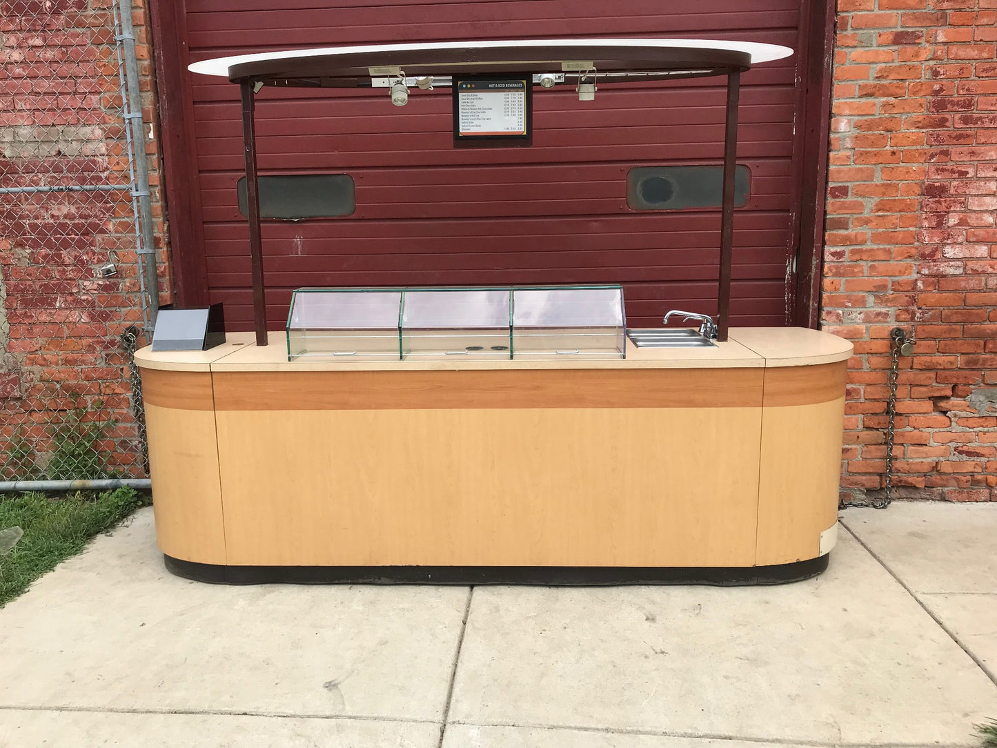 CORE CONCEPTS CORELINE COFFEE KIOSK MERCHANDISER 120/240 VOLT 70 AMP FREE SHIP