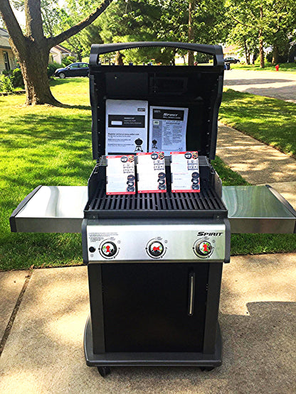 BRAND NEW WEBER SPIRIT E-310 NATURAL GAS GRILL & MANUAL WATCH VIDEO