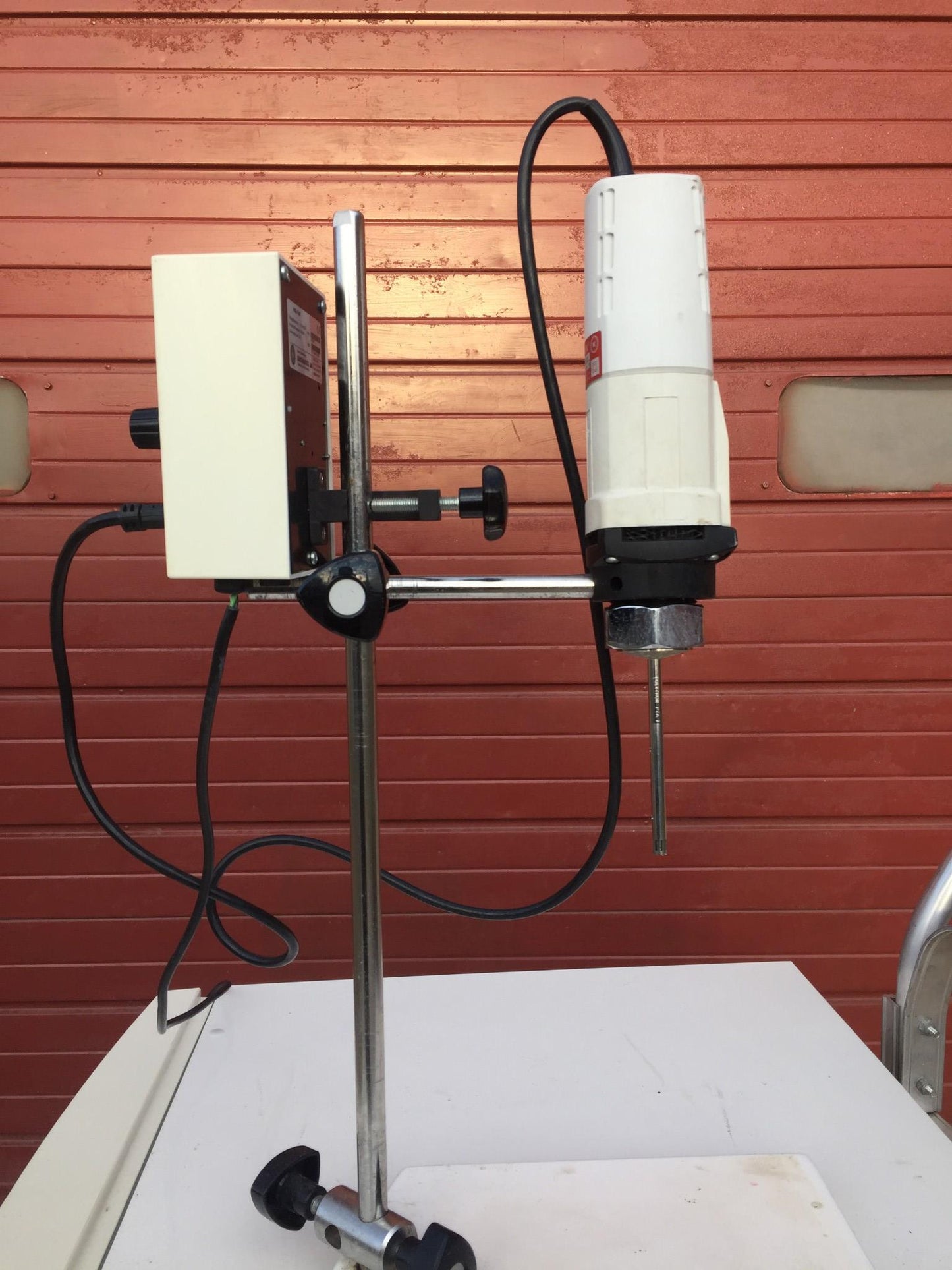 KINEMATICA POLYTRON PT10-35 PCU-11 HOMOGENIZER ROTATOR PTA7 w/ STAND WATCH VIDEO