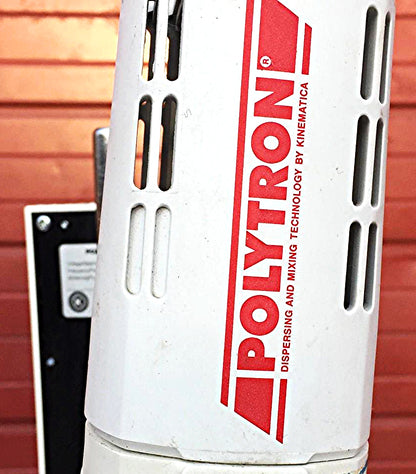 KINEMATICA POLYTRON PT10-35 PCU-11 HOMOGENIZER ROTATOR PTA7 w/ STAND WATCH VIDEO