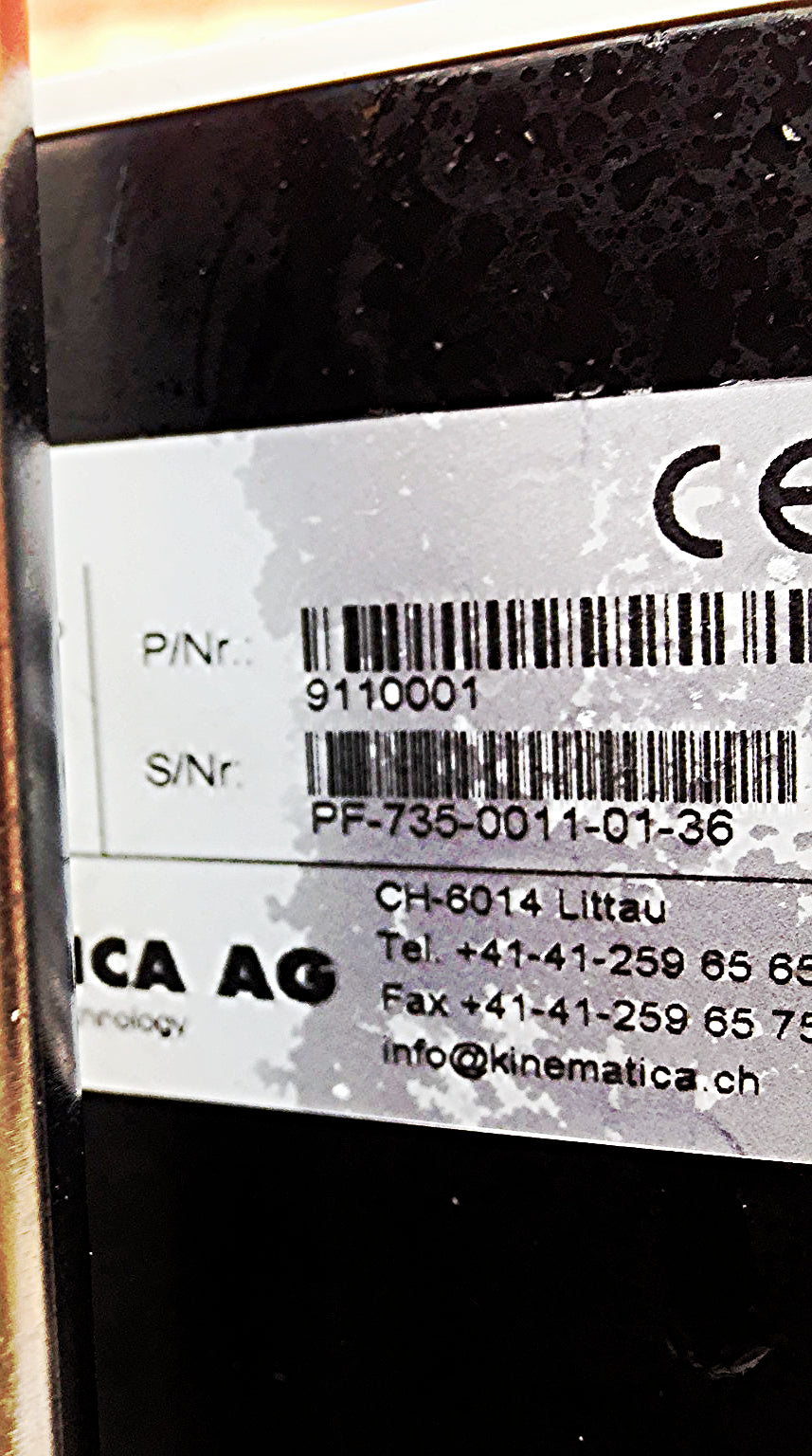 KINEMATICA POLYTRON PT10-35 PCU-11 HOMOGENIZER ROTATOR PTA7 w/ STAND WATCH VIDEO