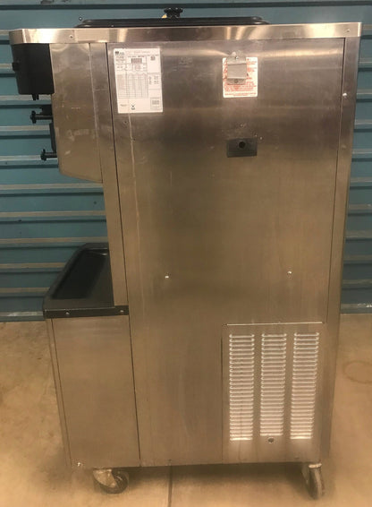 TAYLOR CROWN C717‑33 YOGURT ICE CREAM SHAKE SOFT FREEZER WHEELS MANUAL FREE SHIP