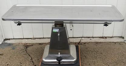 SHOR-LINE VETERINARY CLASSIC TILT ROTATION HILO SURGICAL HUNTER TABLE WATCHVIDEO