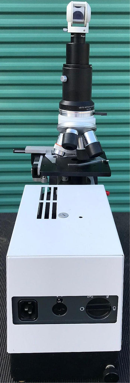 COMPLETE LEITZ® Neo-PROMAR PROJECTION MICROSCOPE WORKS GREAT WATCHVIDEO FREESHIP