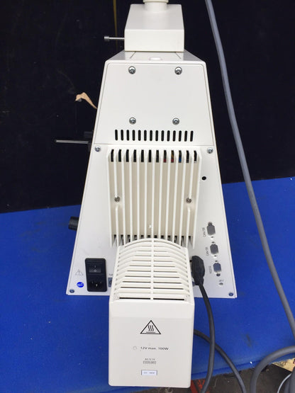 ZEISS AXIOSKOP-2 MICROSCOPE 3 OBJECTIVES & LIGHT SOURCE FREESHIP