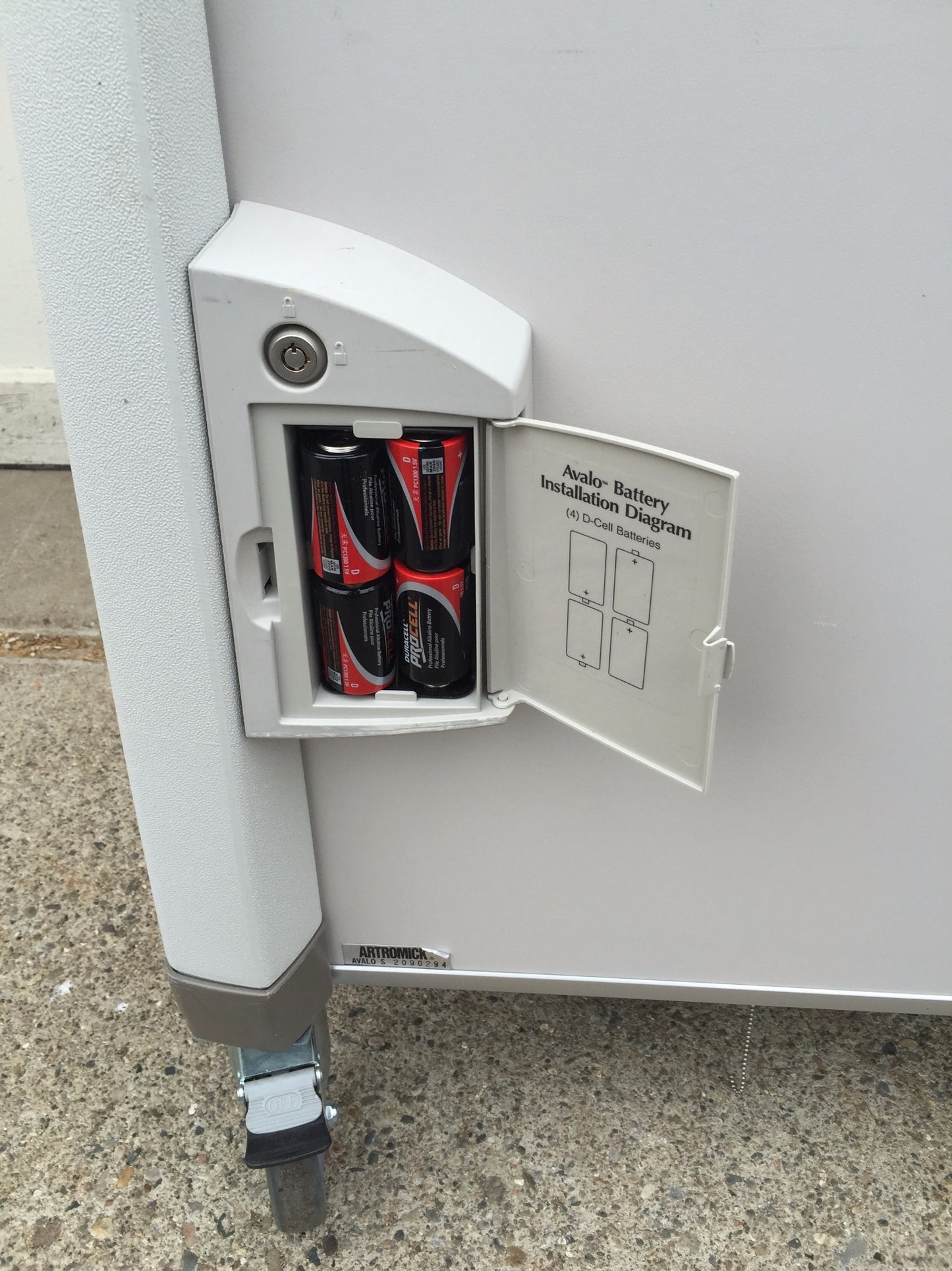 AVALO KEYLESS ARTROMICK MEDICATION HOSPITAL CLINIC ANESTHESIA PROGRAMMABLE CART