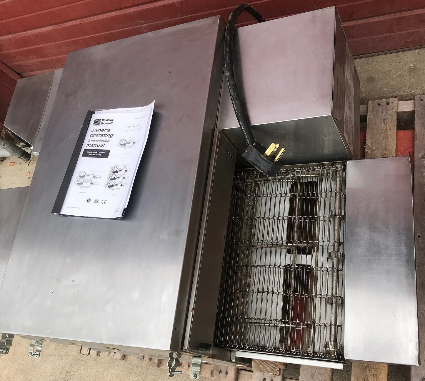 MIDDLEBY MARSHALL PS520 ELECTRI CONVEYOR PIZZA CONTERTOP OVEN WATCHVIDEOFREESHIP