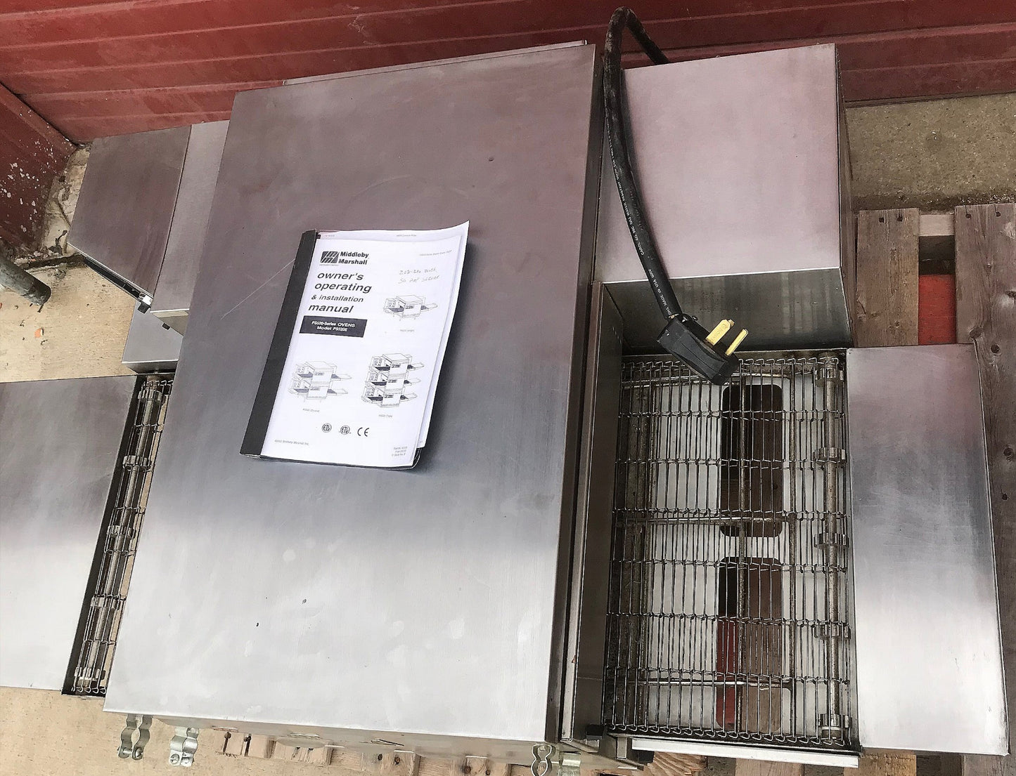 MIDDLEBY MARSHALL PS520 ELECTRI CONVEYOR PIZZA CONTERTOP OVEN WATCHVIDEOFREESHIP