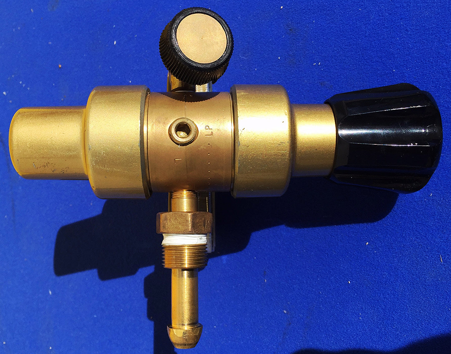 HARRIS GP 402-50-580 GENERAL PURPOSE DUAL STAGE BRASS REGULATOR FREE SHIPPING