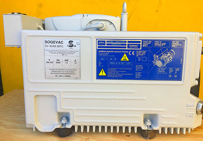 SOGEVAC SV 40/65 BIFC SV40B SV65B SV100 LEROY SOMER VANE VACUUM PUMP FREE SHIP