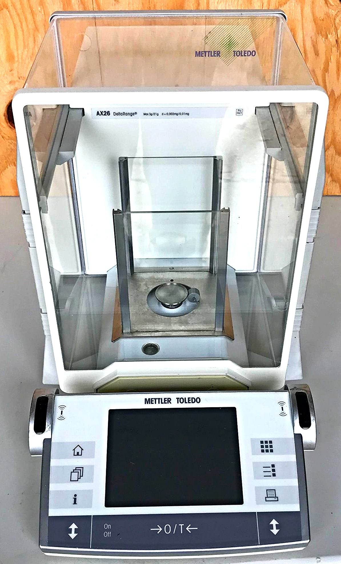 AX-26 DELTA RANGE BALANCE METTLER TOLEDO 3/21g 0.002/0.01mg WATCH VIDEO FREESHIP