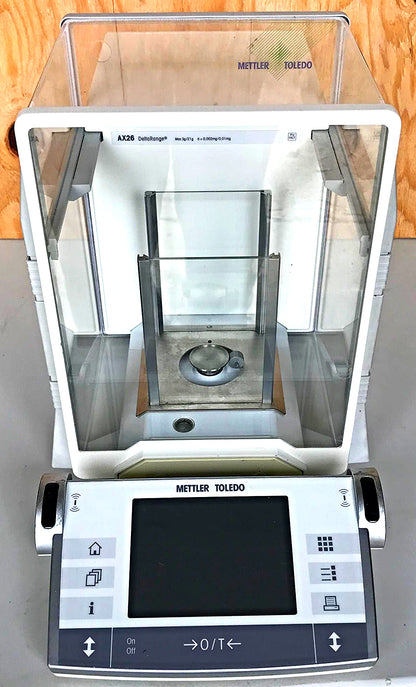 AX-26 DELTA RANGE BALANCE METTLER TOLEDO 3/21g 0.002/0.01mg WATCH VIDEO FREESHIP