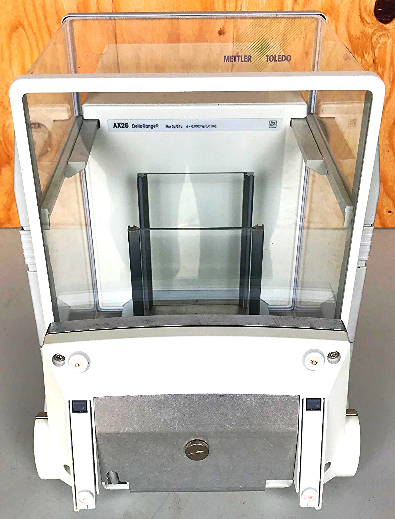 AX-26 DELTA RANGE BALANCE METTLER TOLEDO 3/21g 0.002/0.01mg WATCH VIDEO FREESHIP