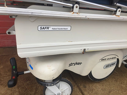 STRYKER 721 BIG WHEEL PAD GLIDEAW HOSPITAL EMERGENCY GURNEY BED STRETCHER CLINIC