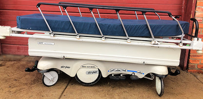 STRYKER 721 BIG WHEEL PAD GLIDEAW HOSPITAL EMERGENCY GURNEY BED STRETCHER CLINIC