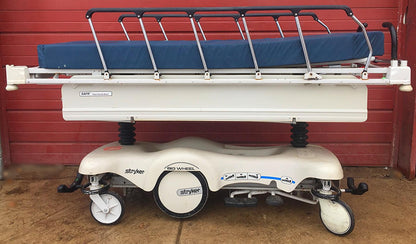 STRYKER 721 BIG WHEEL PAD GLIDEAW HOSPITAL EMERGENCY GURNEY BED STRETCHER CLINIC