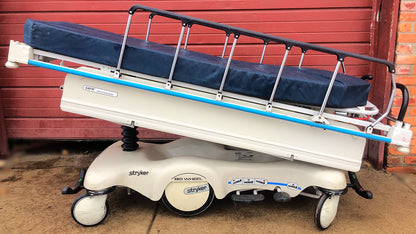 STRYKER 721 BIG WHEEL PAD GLIDEAW HOSPITAL EMERGENCY GURNEY BED STRETCHER CLINIC