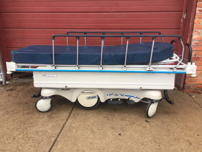 STRYKER 721 BIG WHEEL PAD GLIDEAW HOSPITAL EMERGENCY GURNEY BED STRETCHER CLINIC