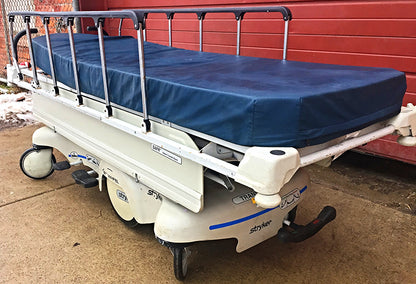 STRYKER 721 BIG WHEEL PAD GLIDEAW HOSPITAL EMERGENCY GURNEY BED STRETCHER CLINIC