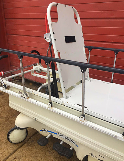 STRYKER 721 BIG WHEEL PAD GLIDEAW HOSPITAL EMERGENCY GURNEY BED STRETCHER CLINIC