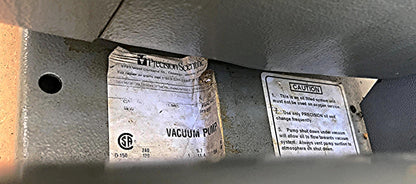 PRECISION SCIENTIFIC MODEL D 150 ROTARY VANE VACUUM PUMP WATCH VIDEO FREE SHIP