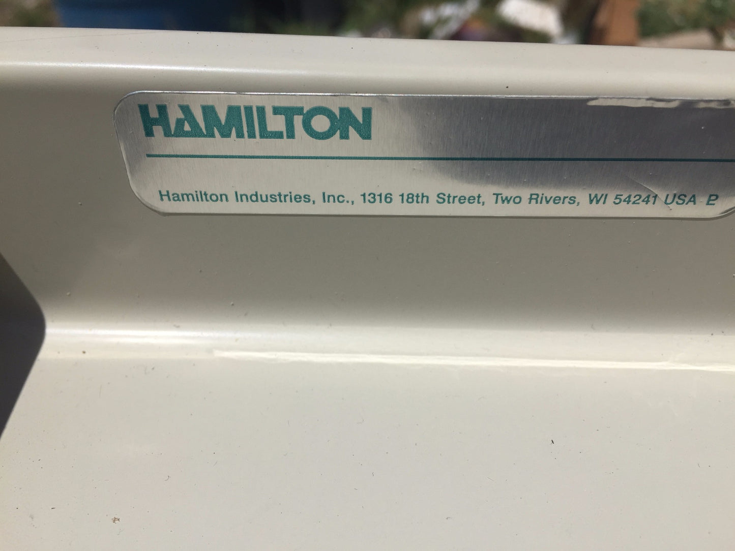 HAMILTON METAL BLACK SLAB LAB TABLE 72" x 30" x 30" Plus 3 DRAWERS FREE SHIPPING