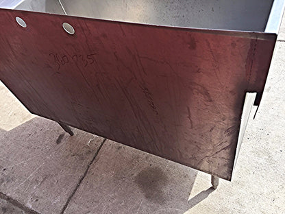 ELKAY STAINLESS STEEL RARE SINK Huge Bowl is 53w x 24"h x 25"d FREE SHIP