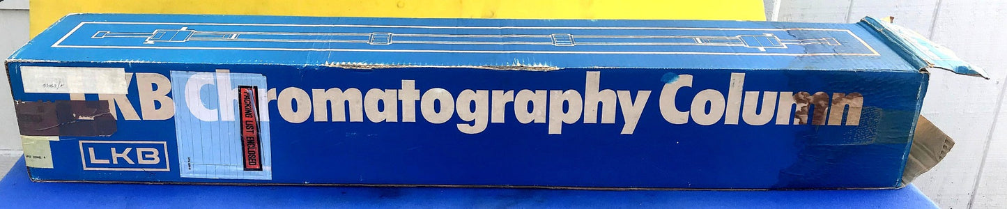 COMPLETE BRAND NEW LKB 2137 CHROMATOGRAPHY COLUMN LAB with MANUAL FREE SHIPPING