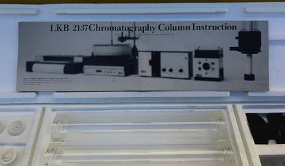 COMPLETE BRAND NEW LKB 2137 CHROMATOGRAPHY COLUMN LAB with MANUAL FREE SHIPPING
