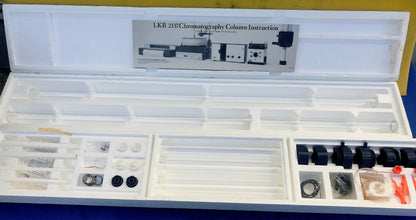 COMPLETE BRAND NEW LKB 2137 CHROMATOGRAPHY COLUMN LAB with MANUAL FREE SHIPPING