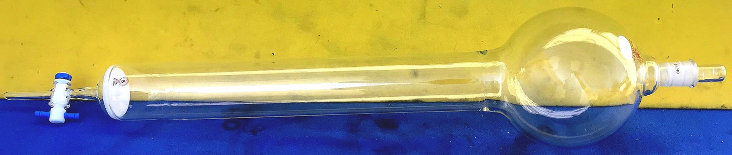 34" INCH ACE CHEMGLASS 2000ML / 2L RESERVOIR STOPCOCK FRITTED LAB GLASS FREESHIP